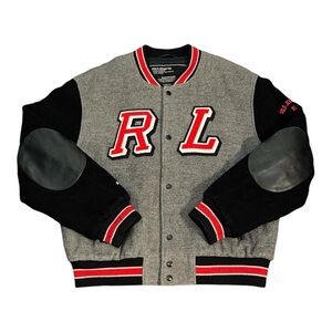 Polo Jeans Co RL Varsity Jacket Sz L Very Rare !